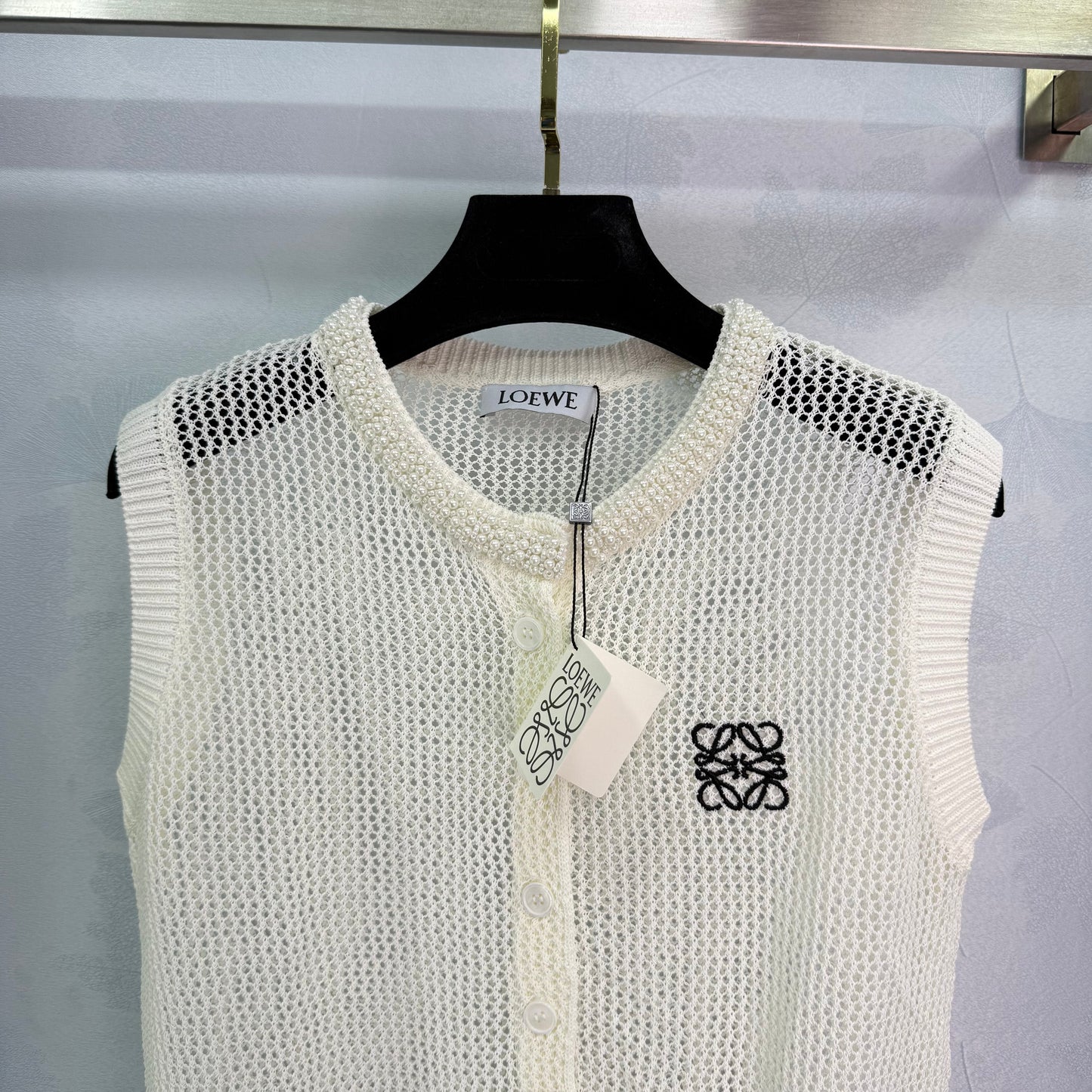 25 Bead knitted vest
