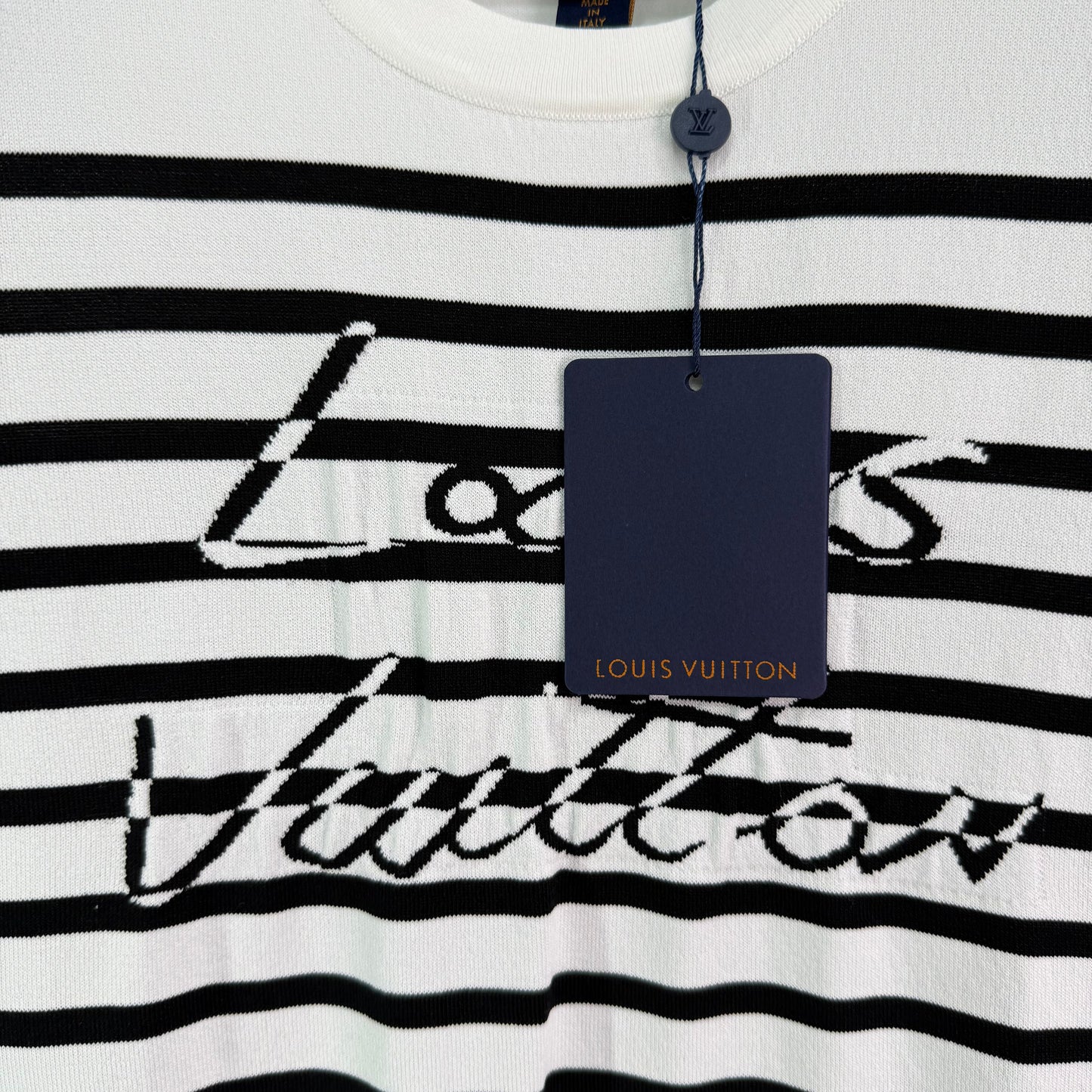 25 Striped Knitted Short Sleeve