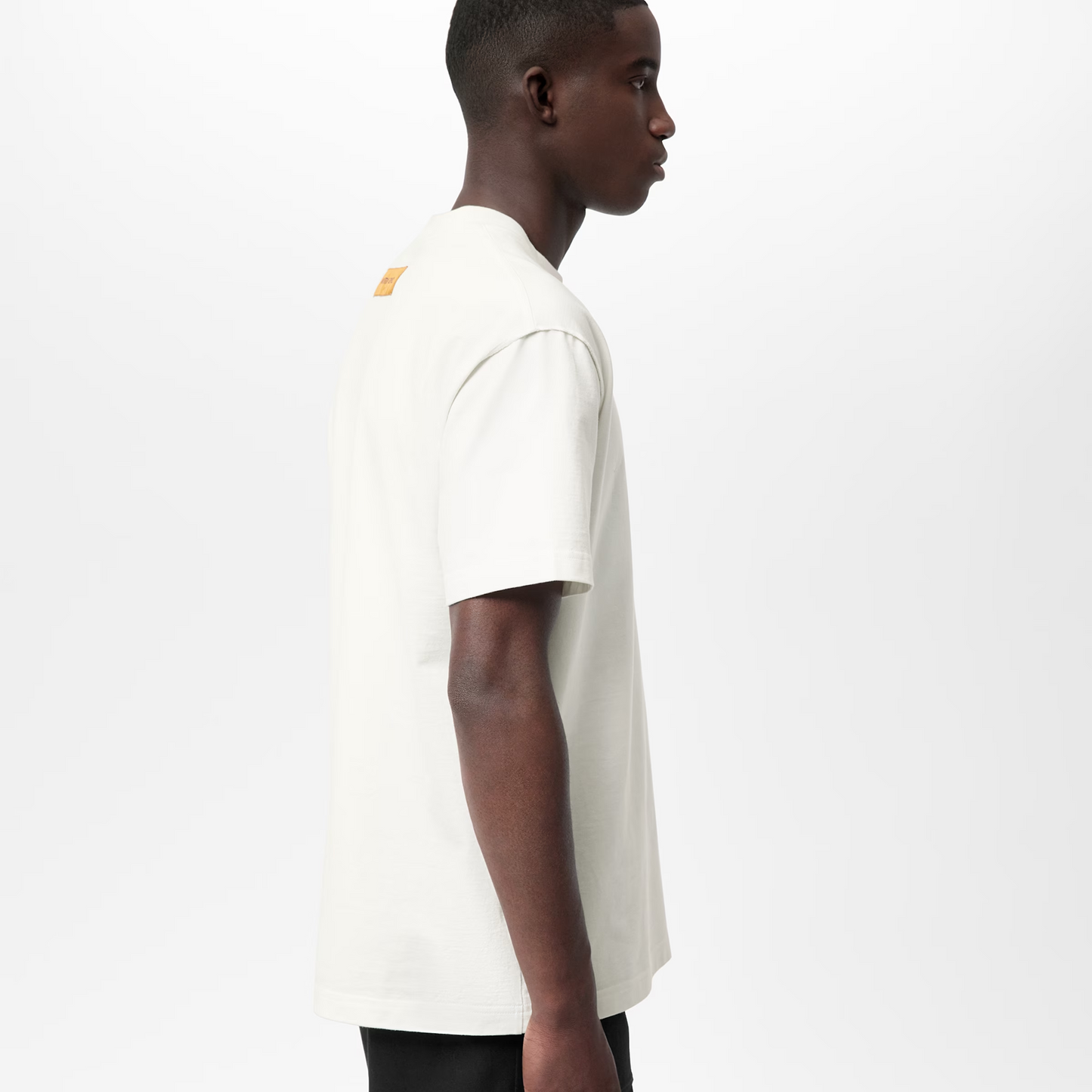 Embossed Cotton T-Shirt