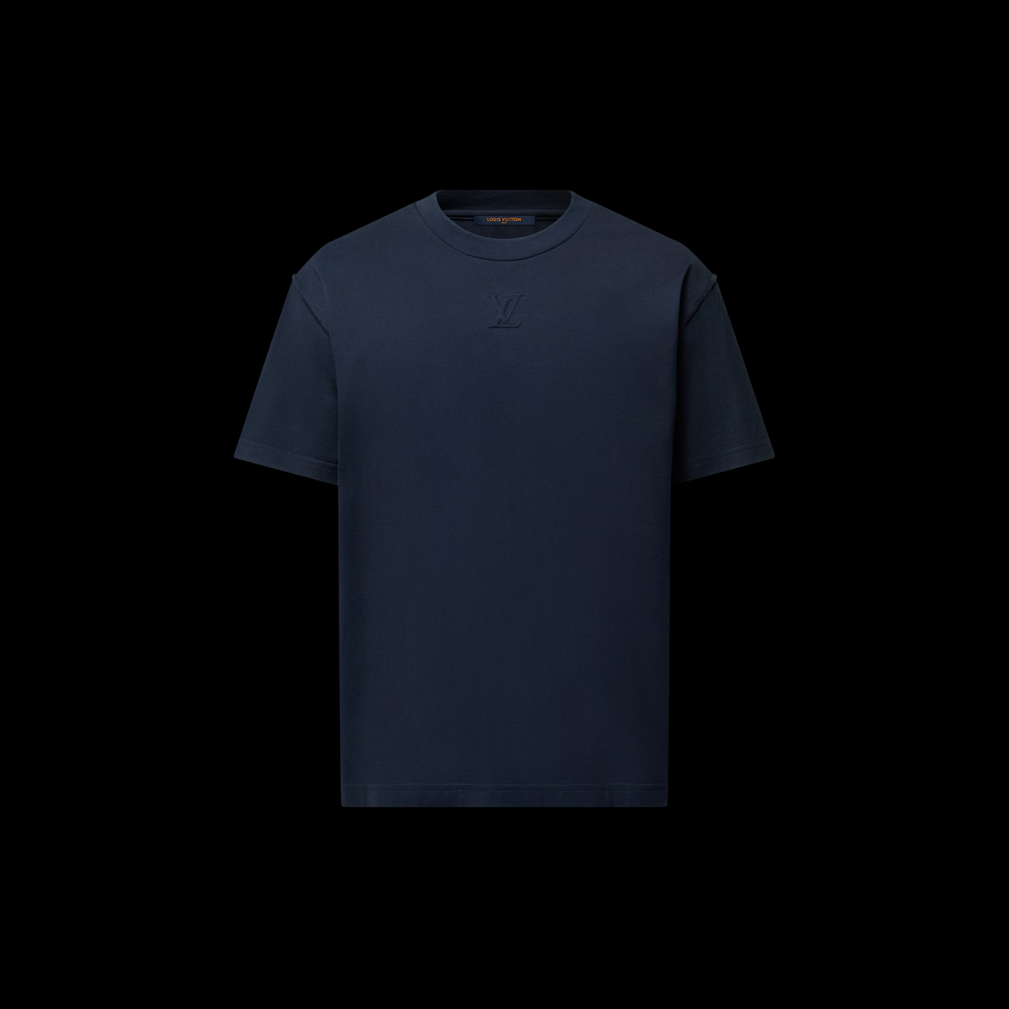 Embossed Cotton T-Shirt