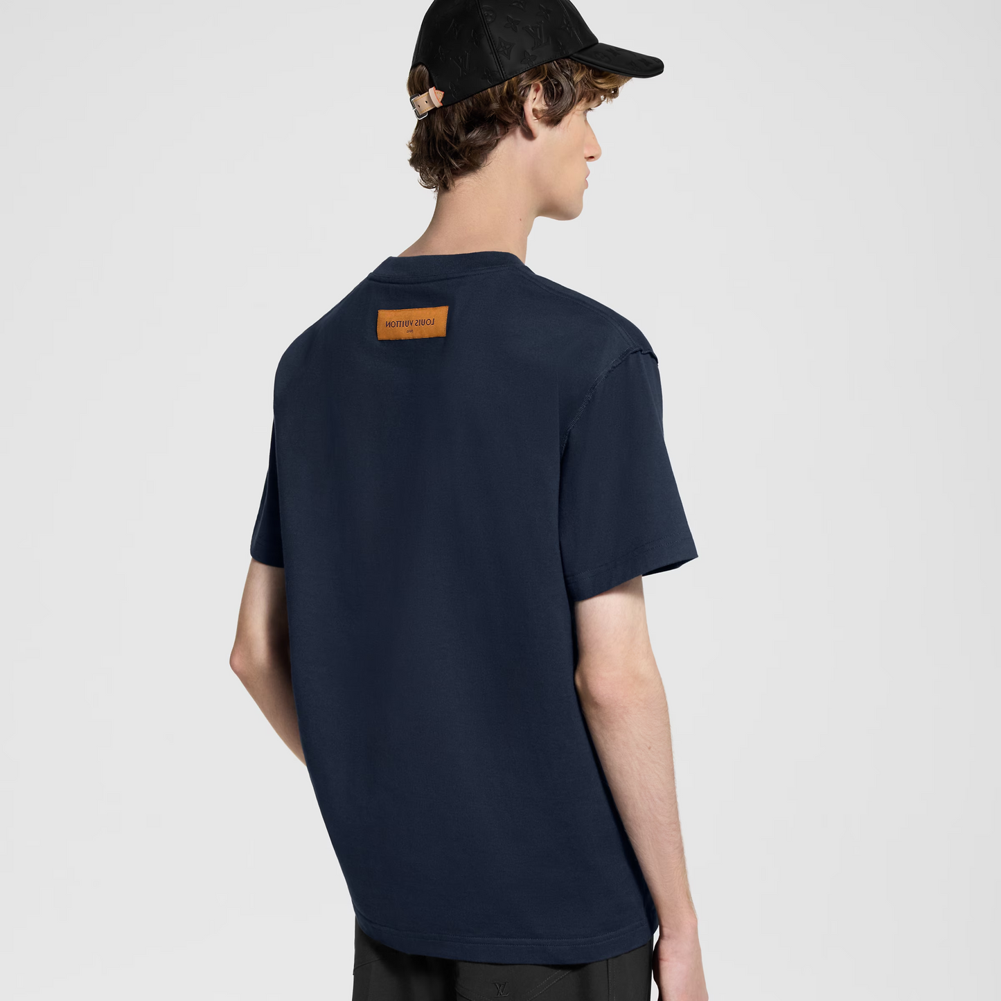 Embossed Cotton T-Shirt