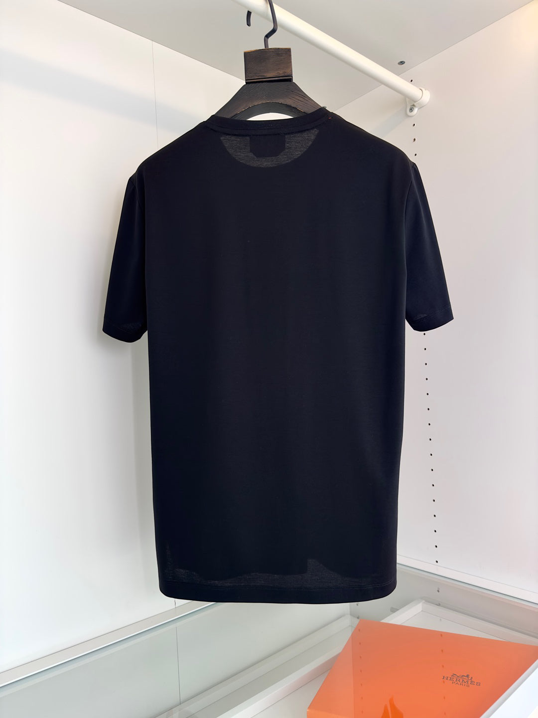 25SS Horseshoe button embroidered round neck short-sleeved T-shirt