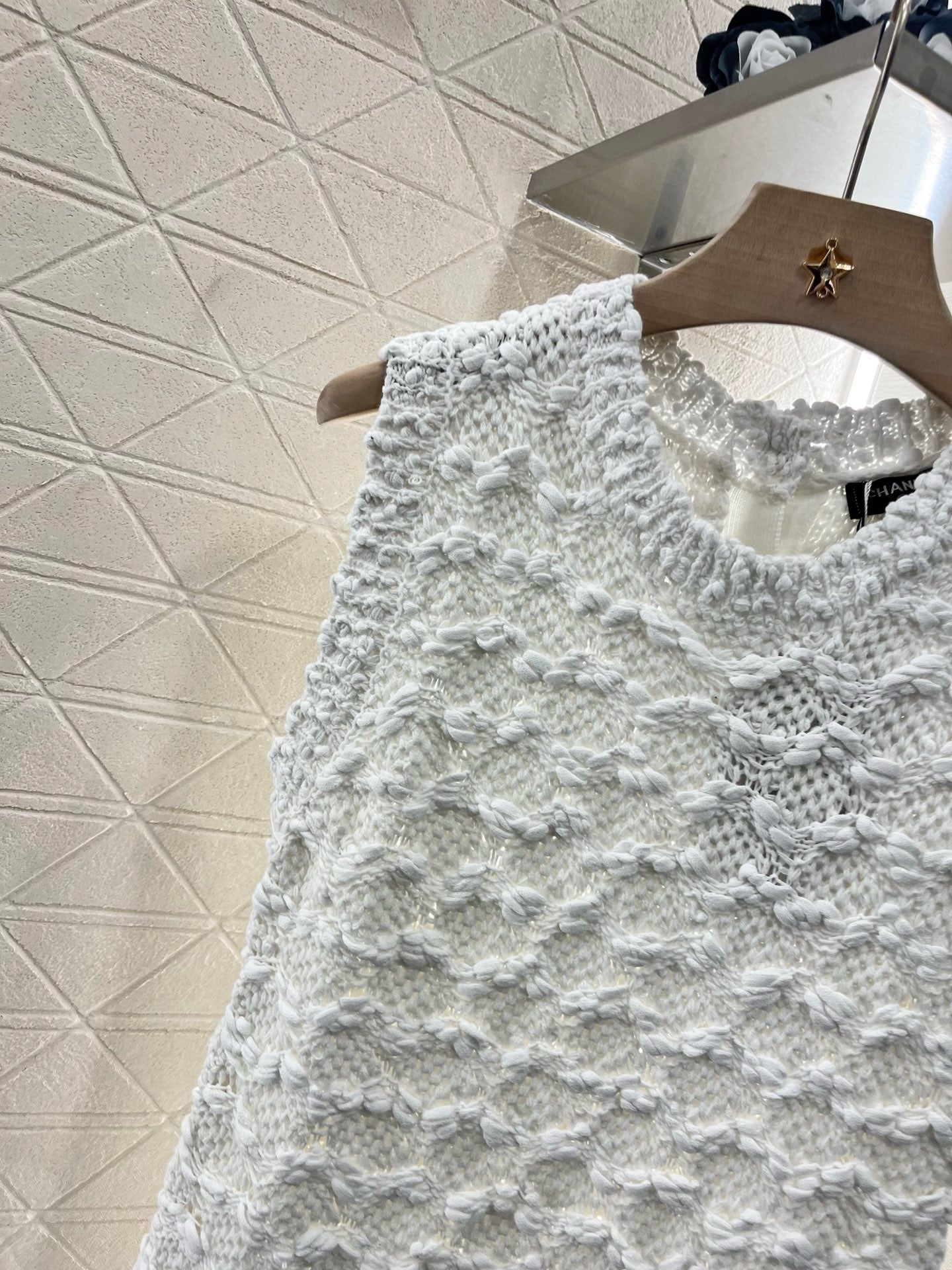 25SS New Arrival 2025ss Knitted Vest Dress