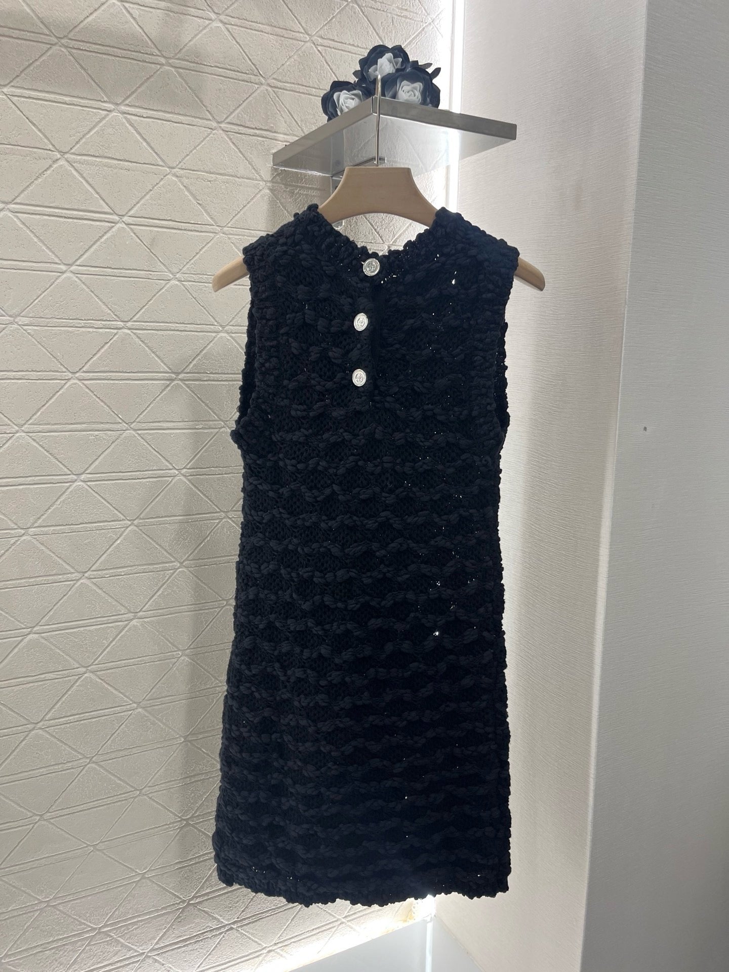 25SS New Arrival 2025ss Knitted Vest Dress