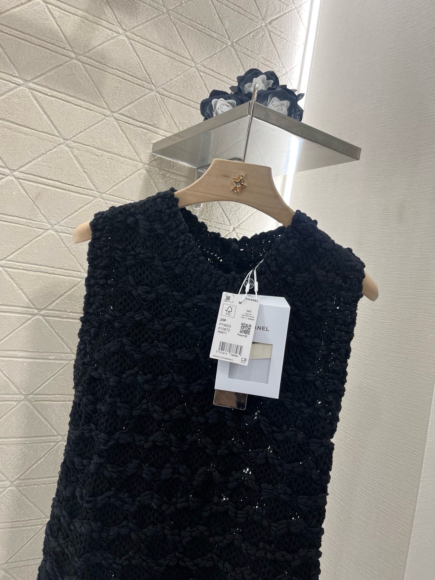 25SS New Arrival 2025ss Knitted Vest Dress