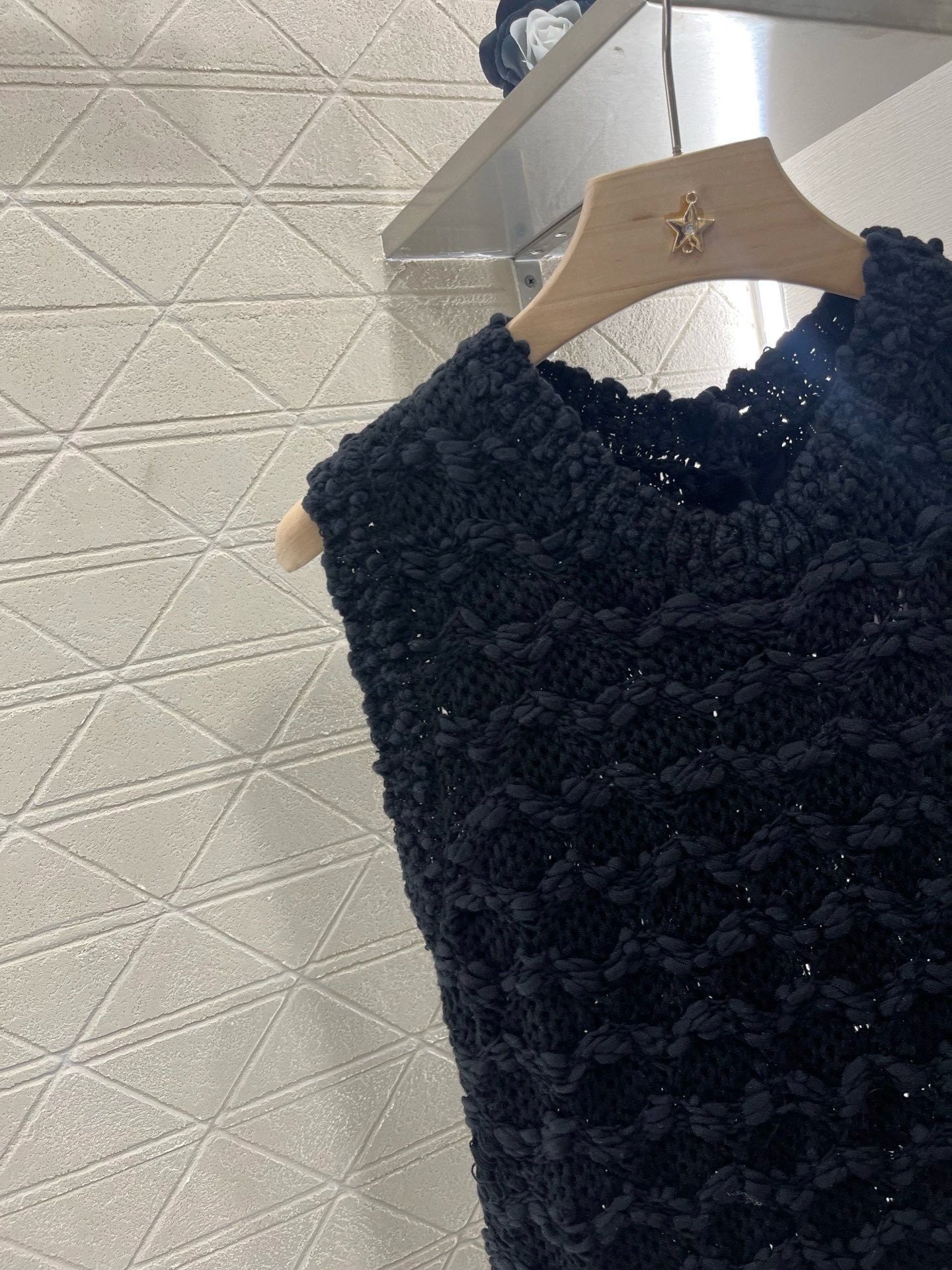 25SS New Arrival 2025ss Knitted Vest Dress