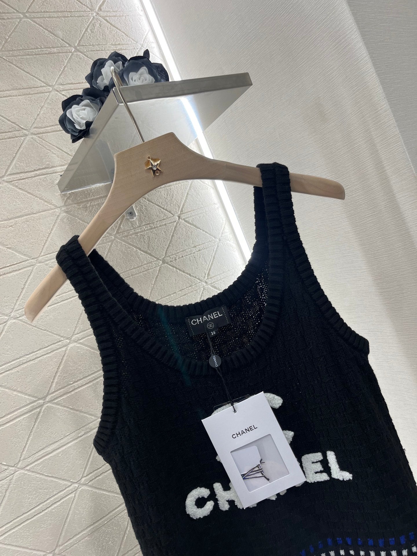 25ss Double C Knitted Tank Top