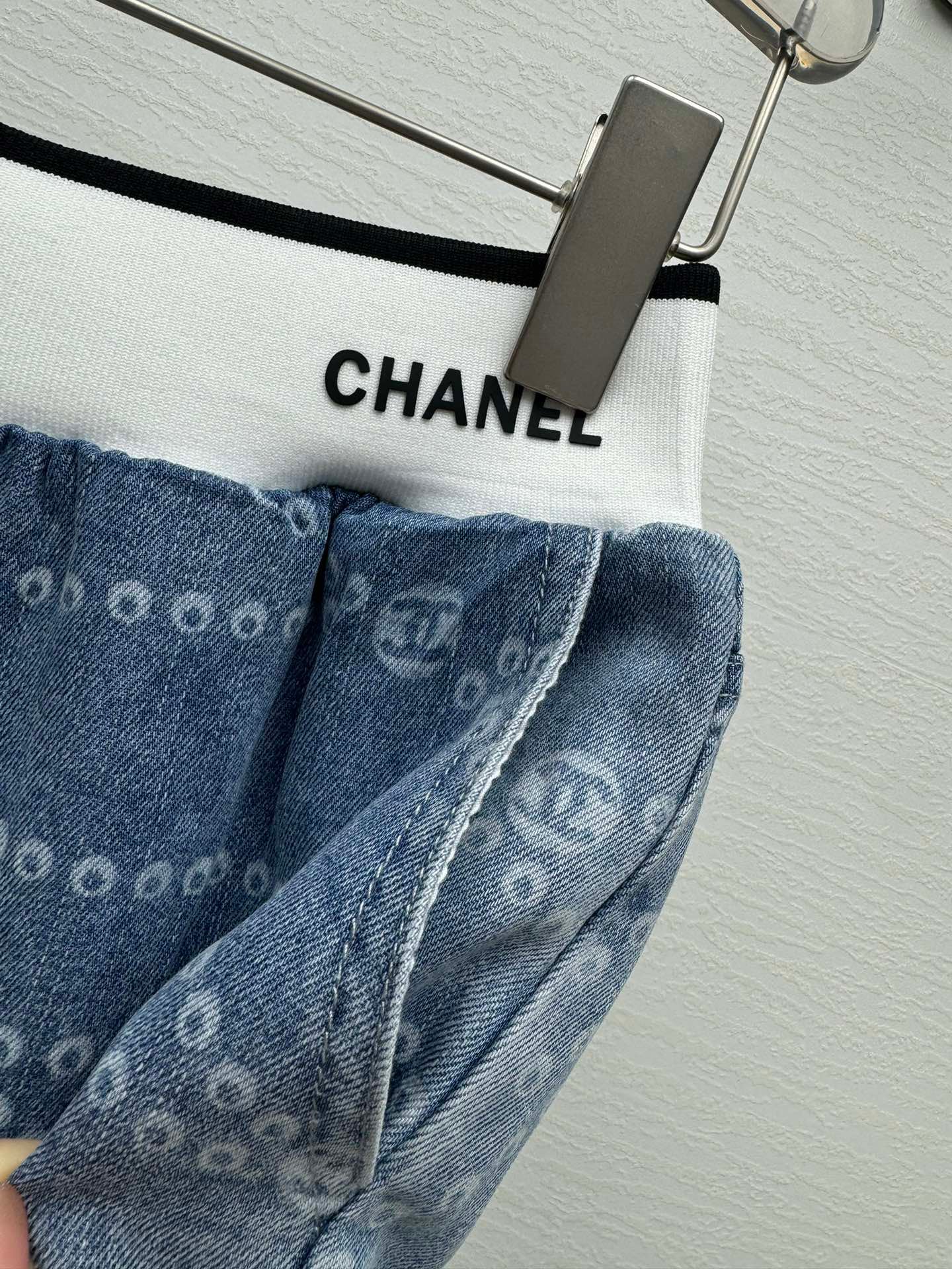 25SS Tencel denim straight leg pants