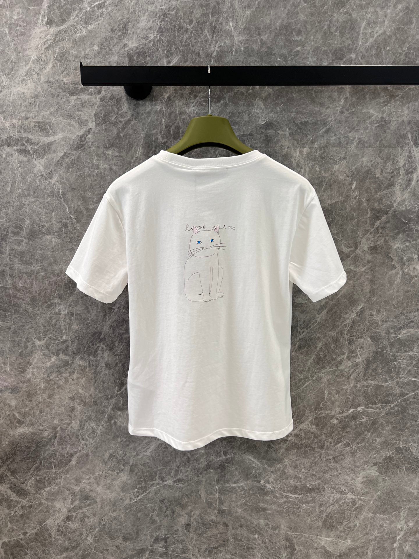 25ss Spring and Summer New Style Cartoon Fun Flower Print Short Sleeve T-shirt