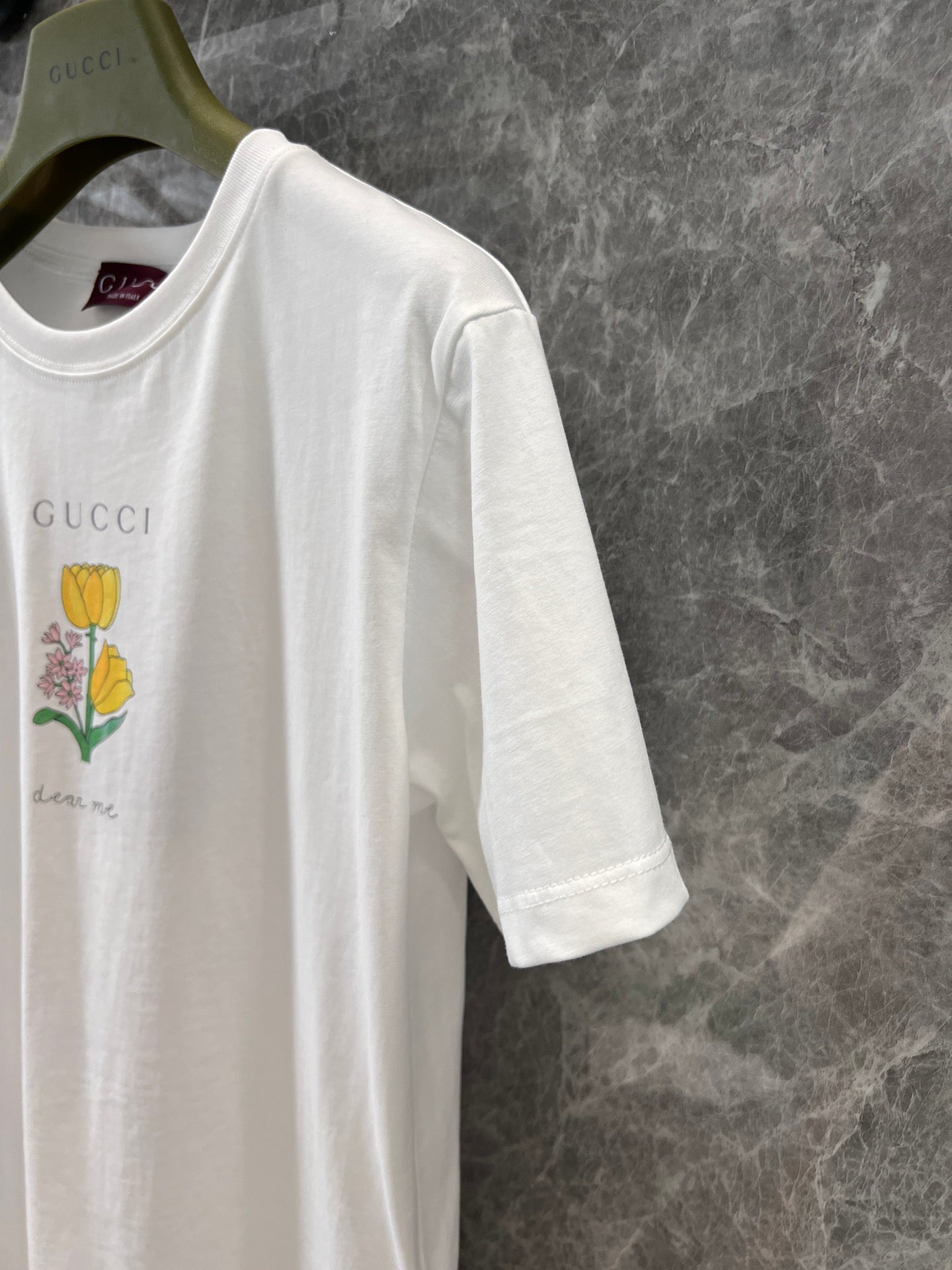 25ss Spring and Summer New Style Cartoon Fun Flower Print Short Sleeve T-shirt