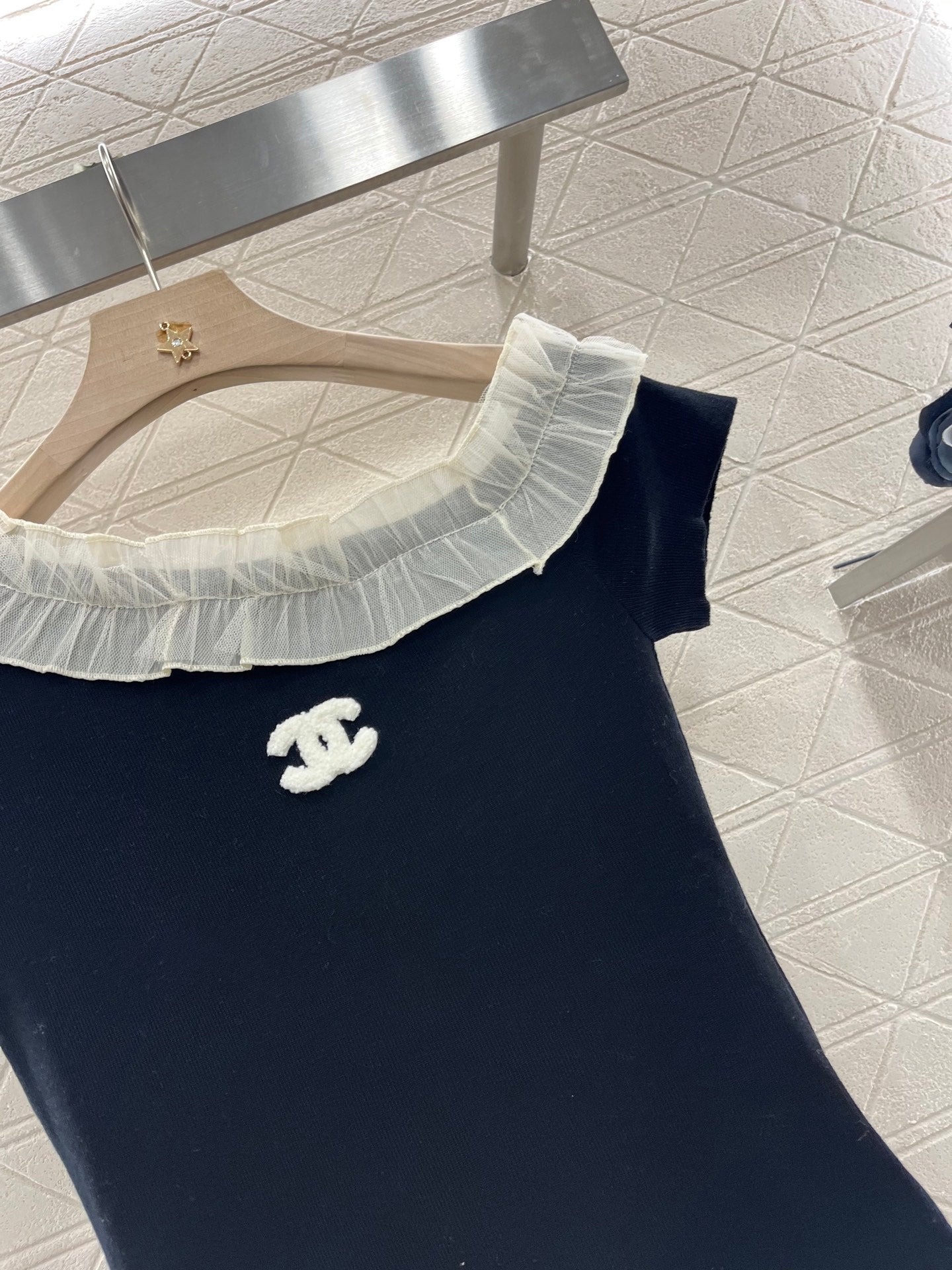 2025 New 3D Fungus Knitted Short Sleeve Top