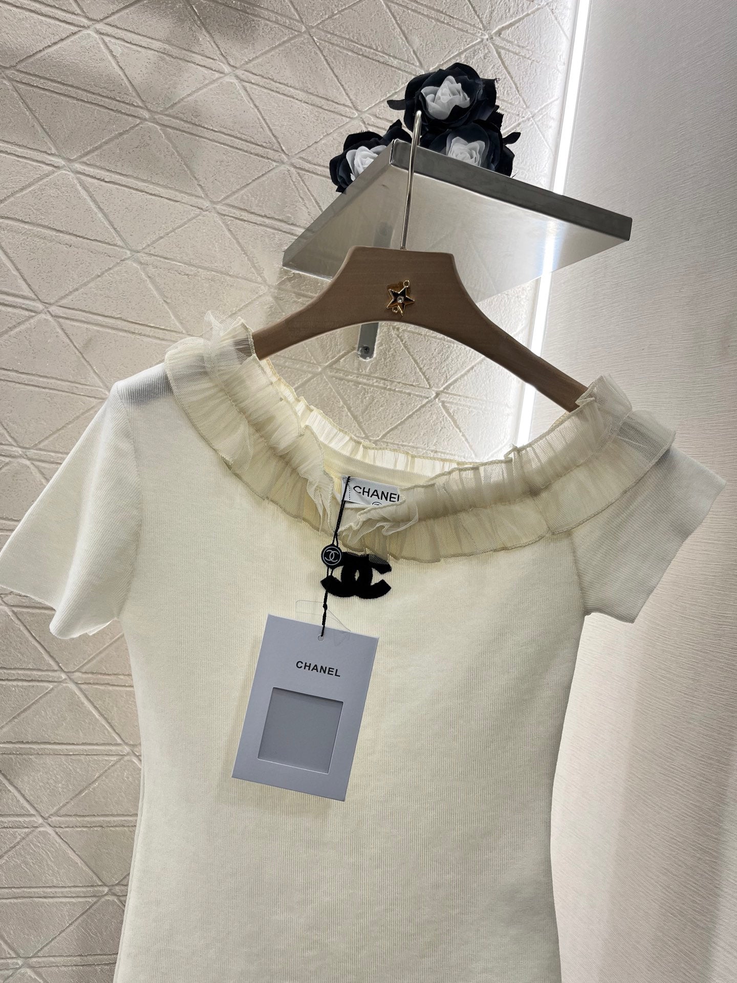 2025 New 3D Fungus Knitted Short Sleeve Top