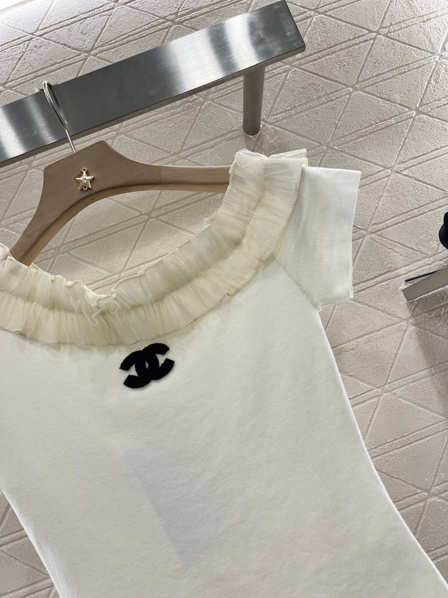 2025 New 3D Fungus Knitted Short Sleeve Top
