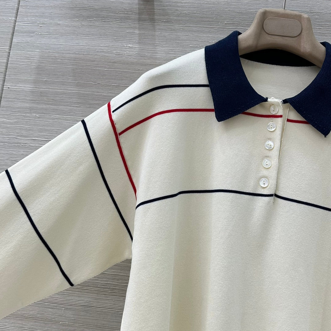 25 Early Spring New Style College Style Knit Top