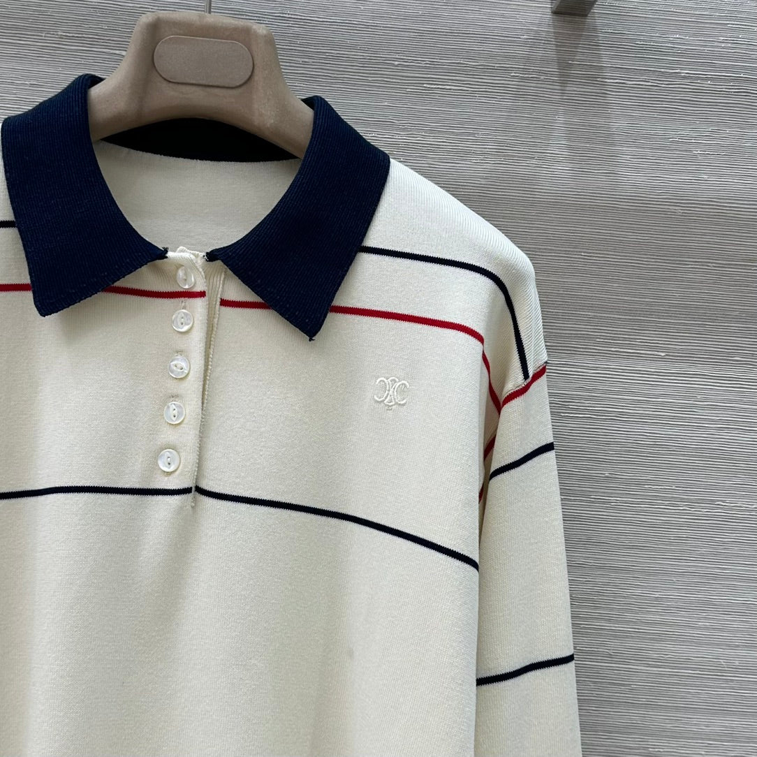 25 Early Spring New Style College Style Knit Top