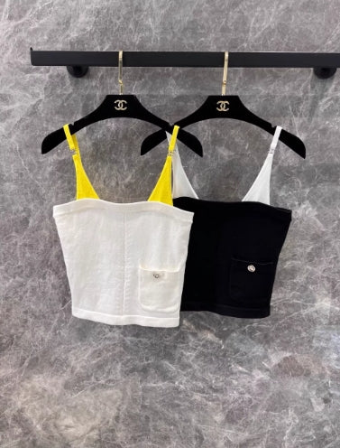 C 25 Color Clash cc Camisole Sheath Vest