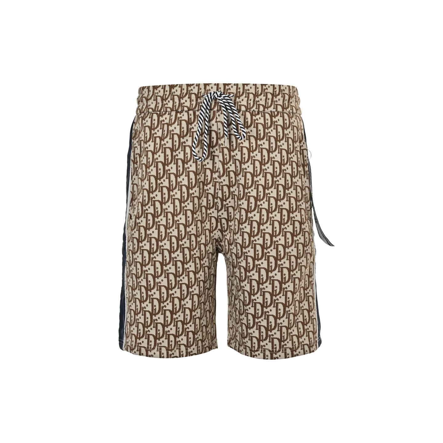 25ss full printed floral jacquard side woven shorts