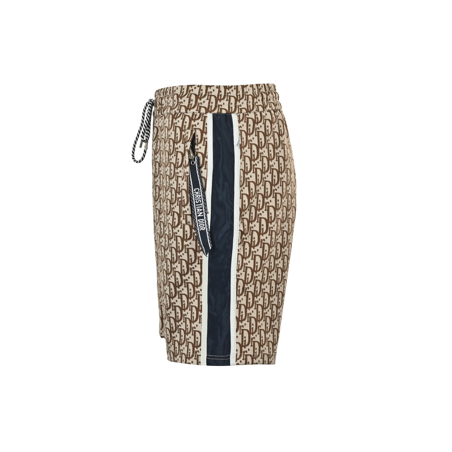 25ss full printed floral jacquard side woven shorts