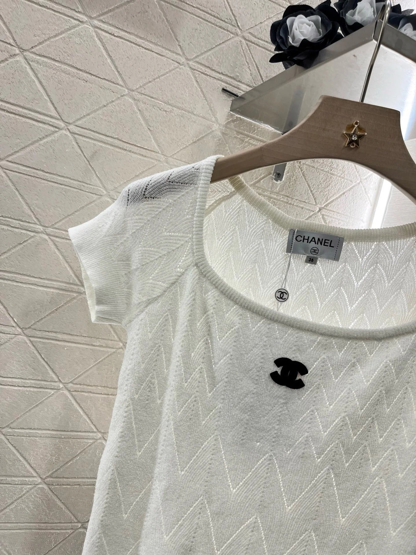 25 Spring and Summer New Wave Knitted Short Sleeve