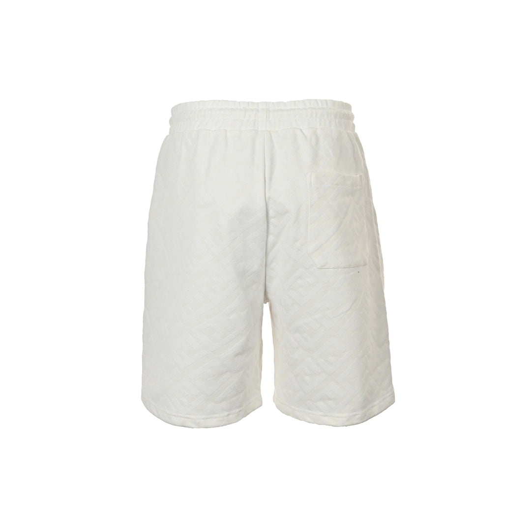 25ss Plush twill letter shorts