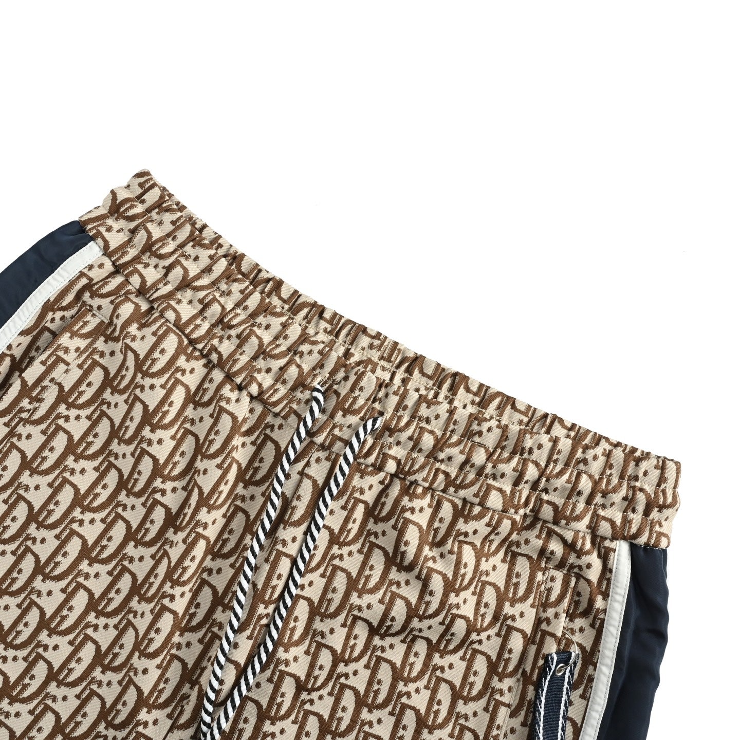 25ss full printed floral jacquard side woven shorts
