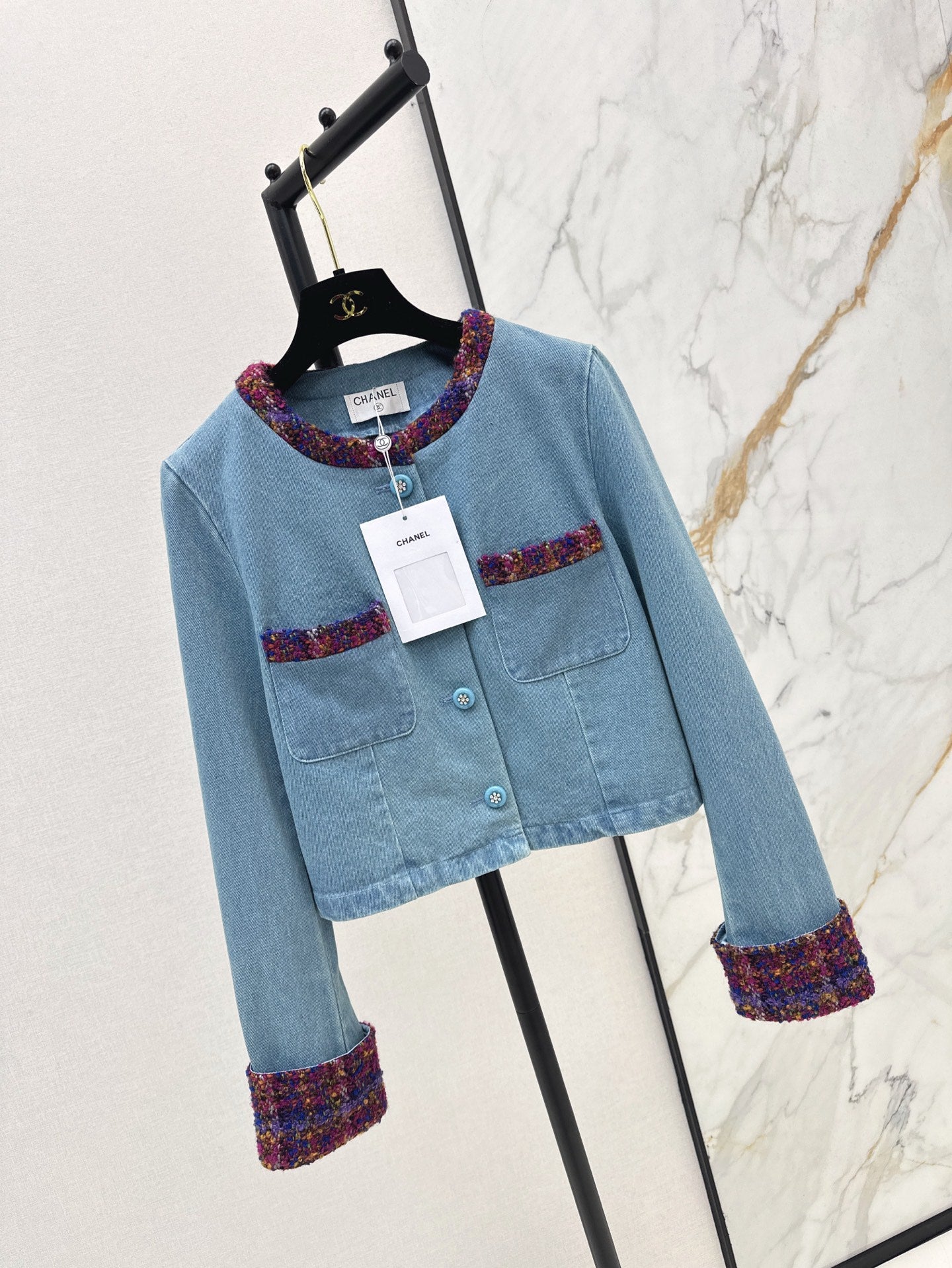 25ss Retro gentle gold style jacket