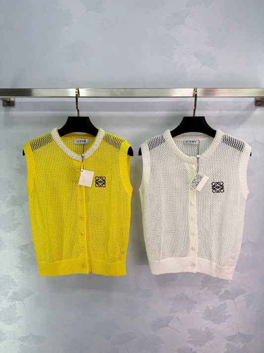 25 Bead knitted vest