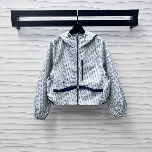 D 25 Jacquard Hooded Sweatshirt