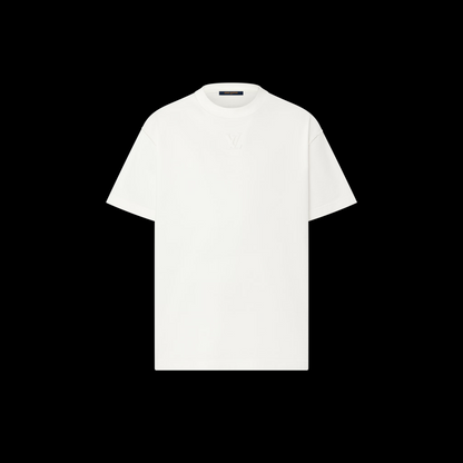 Embossed  Cotton T-Shirt