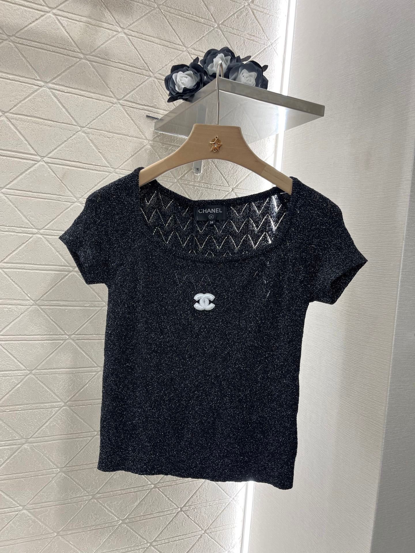 25 Spring and Summer New Wave Knitted Short Sleeve