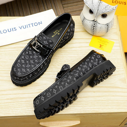 Loafers, high-end men's formal shoes and casual leather shoes