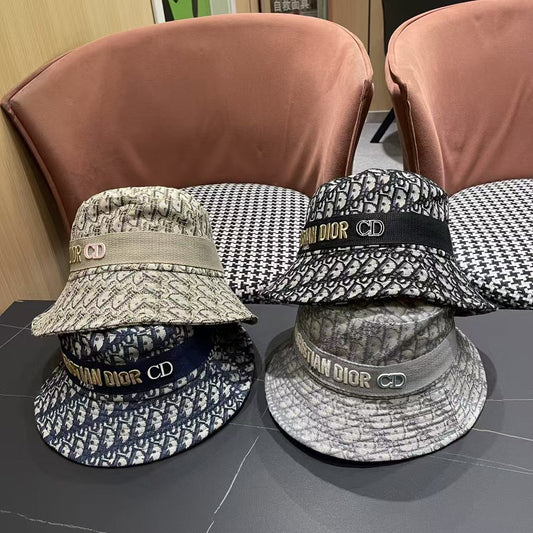 25ss lettering logo bucket hat