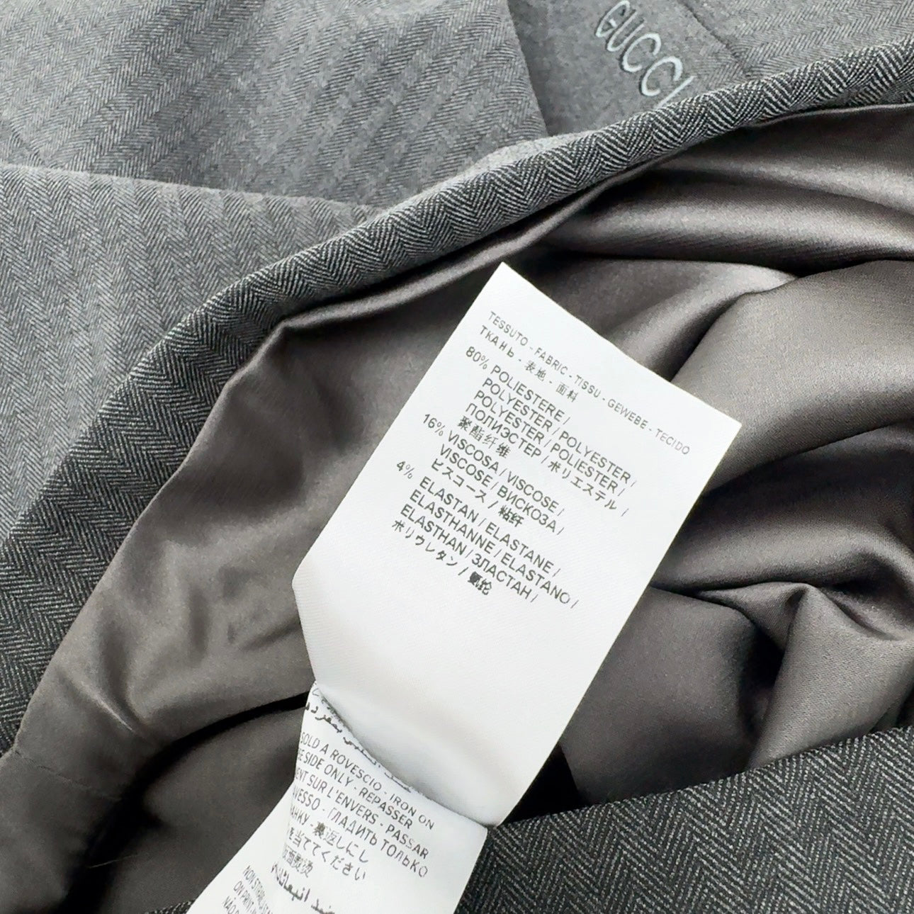 25 Spring and Summer New Twill High-grade Gray Jumpsuit