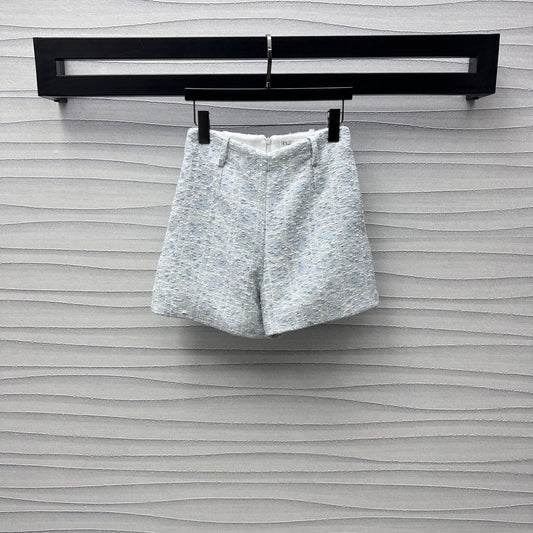 25 New Arrivals Slubbed High Waist Straight Shorts
