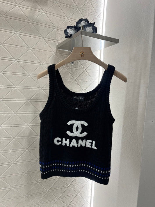 25ss Double C Knitted Tank Top