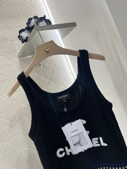 25ss Double C Knitted Tank Top