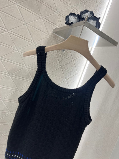 25ss Double C Knitted Tank Top