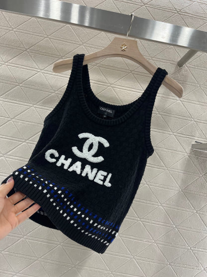 25ss Double C Knitted Tank Top