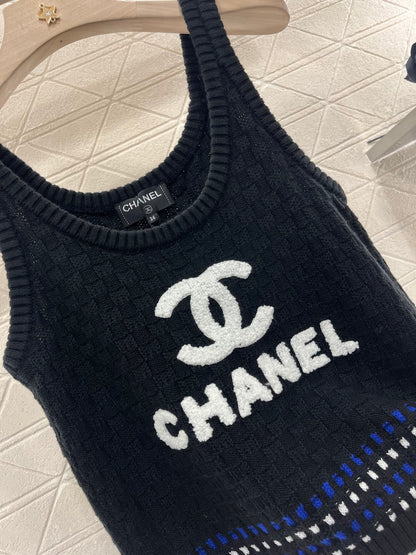 25ss Double C Knitted Tank Top