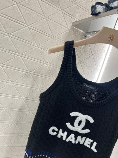 25ss Double C Knitted Tank Top