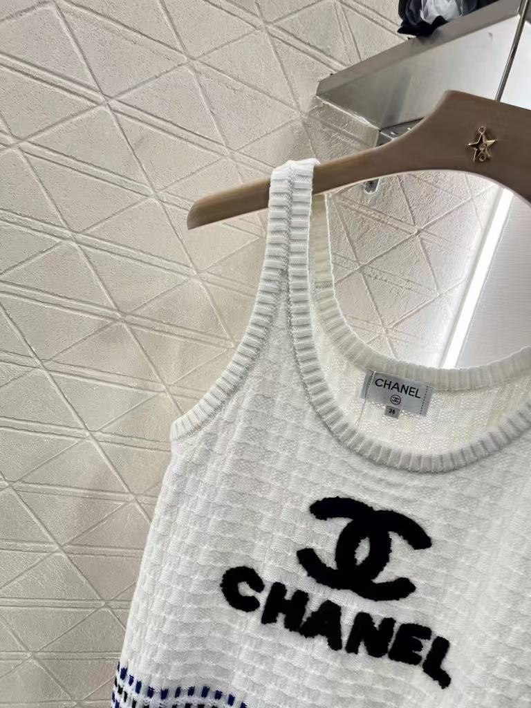 25ss Double C Knitted Tank Top
