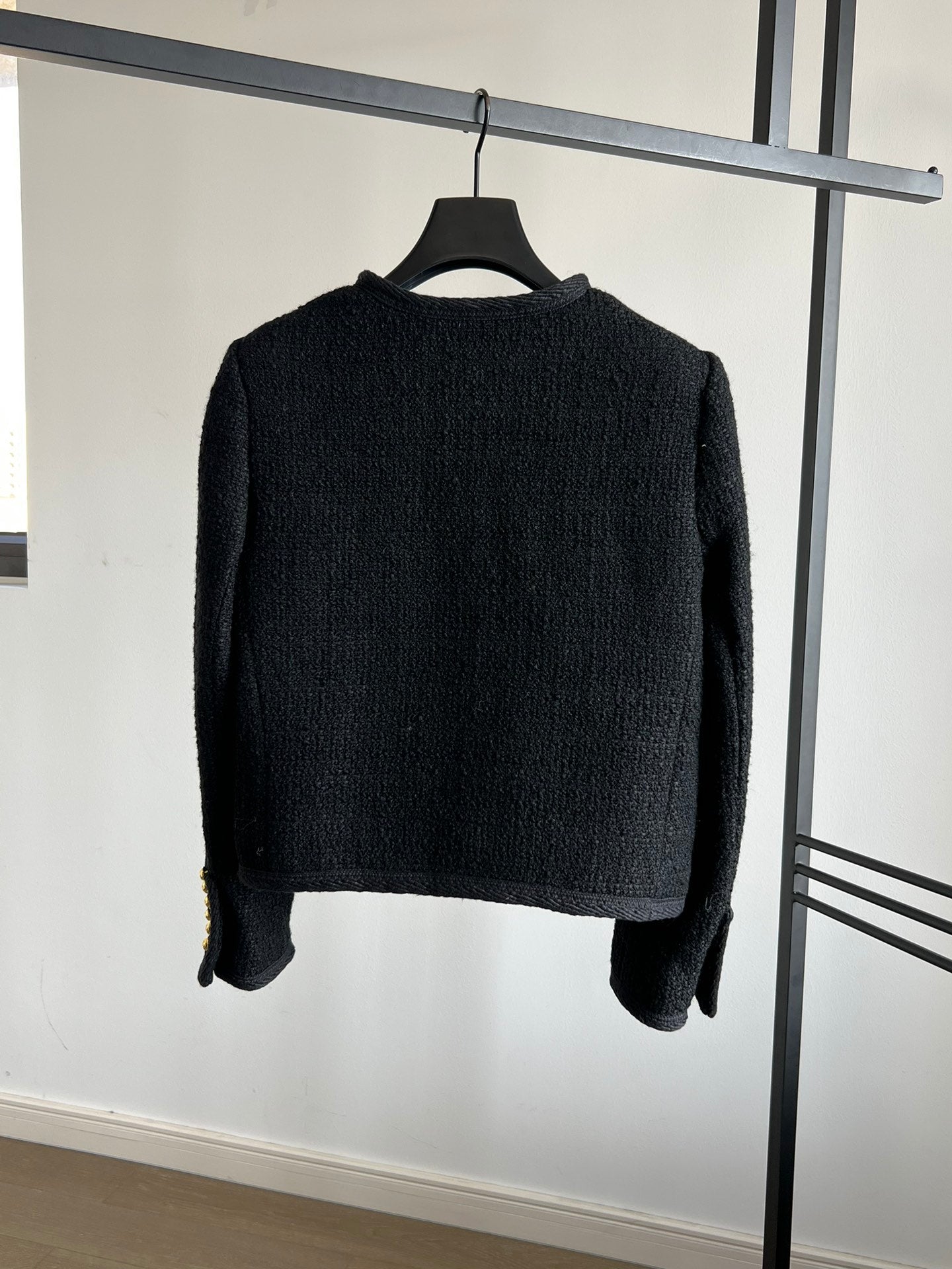 25 New Edition Six-button Tweed Wool Jacket