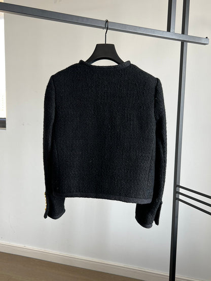 25 New Edition Six-button Tweed Wool Jacket