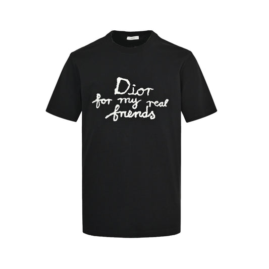 25ss towel embroidered letter short sleeved shirt