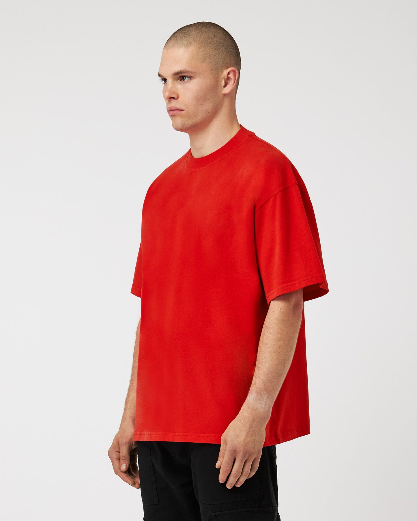 Flame Red Basic T-Shirt