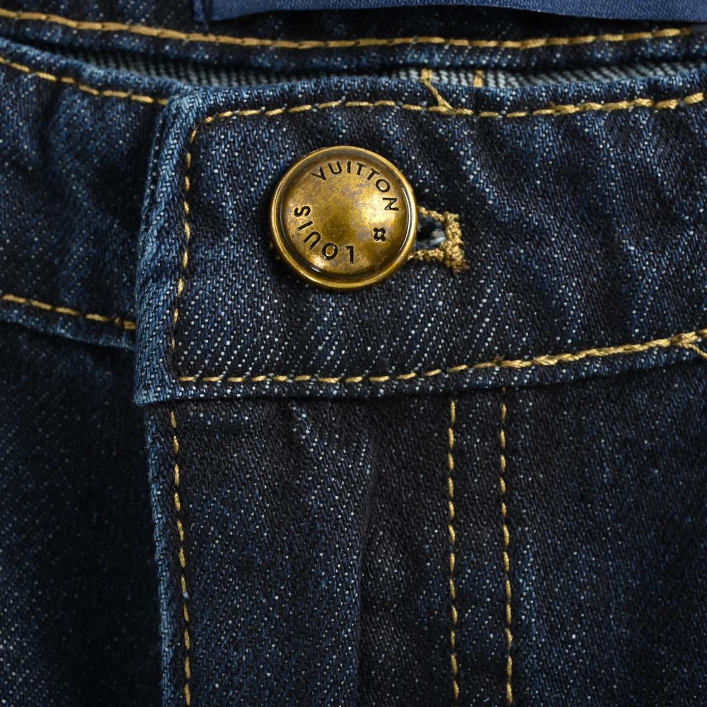 25ss rope signature letter embroidered denim shorts