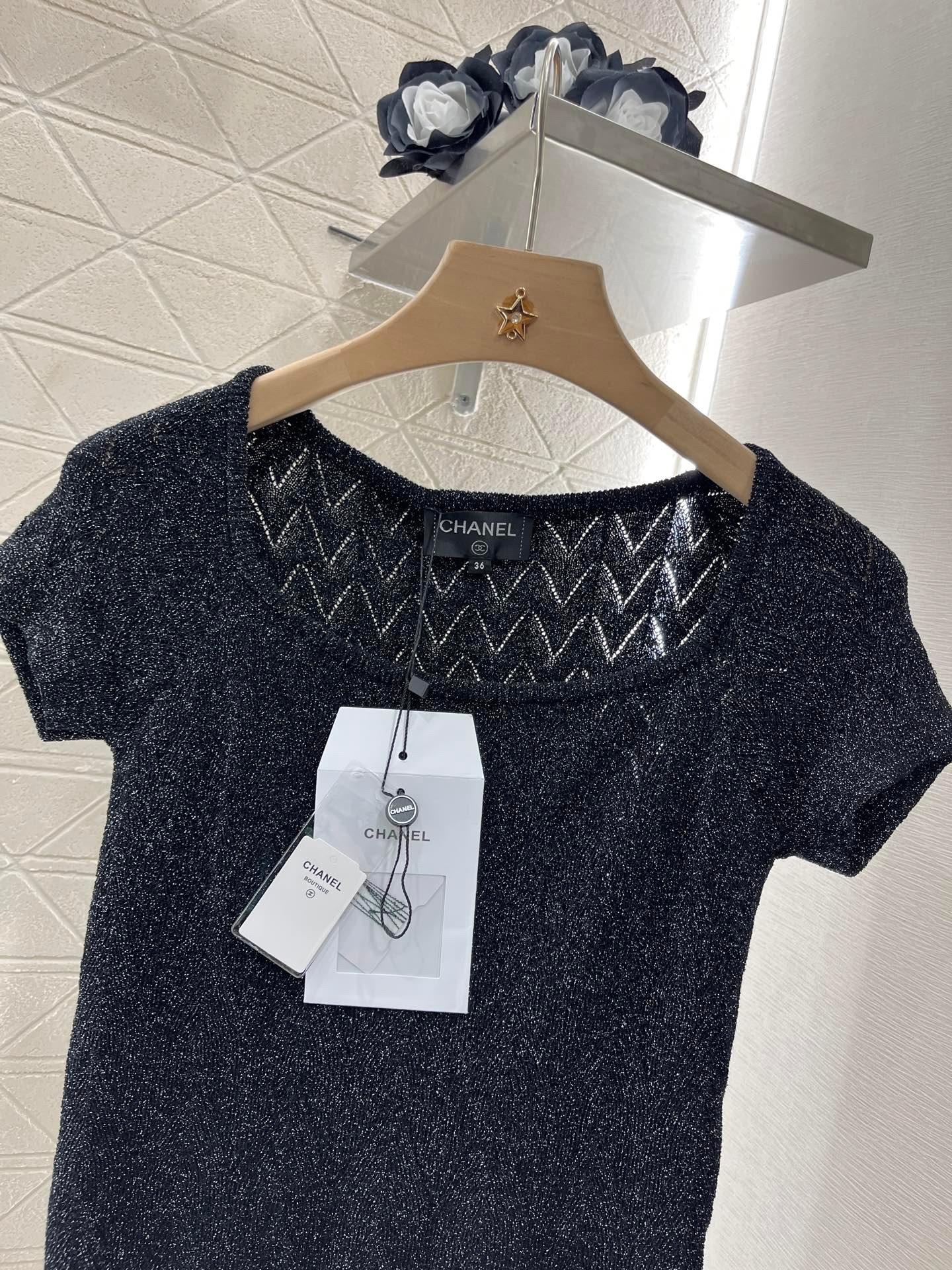 25 Spring and Summer New Wave Knitted Short Sleeve