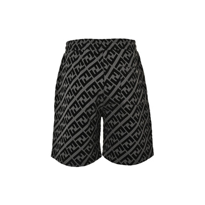 25ss Plush twill letter shorts