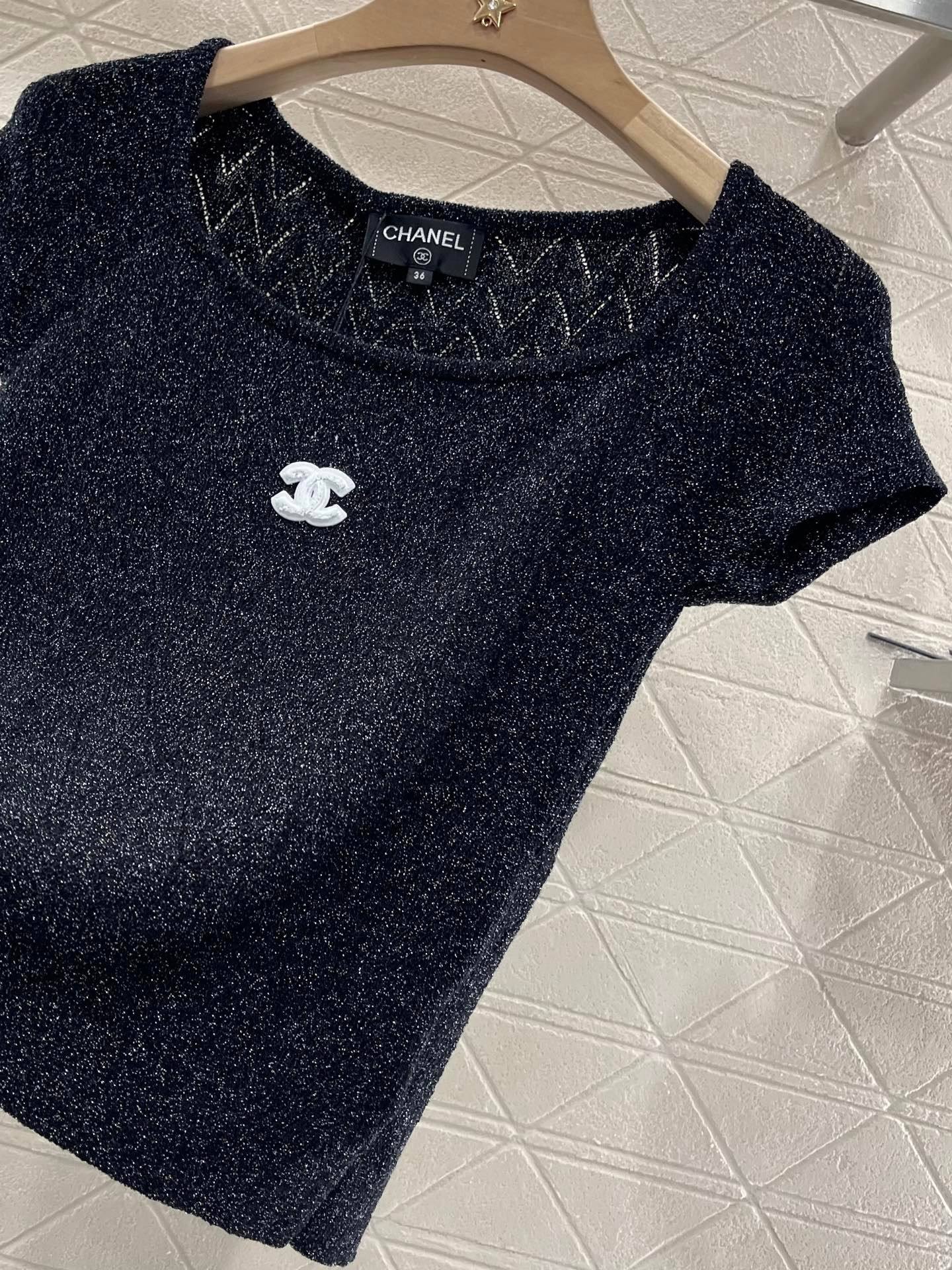 25 Spring and Summer New Wave Knitted Short Sleeve