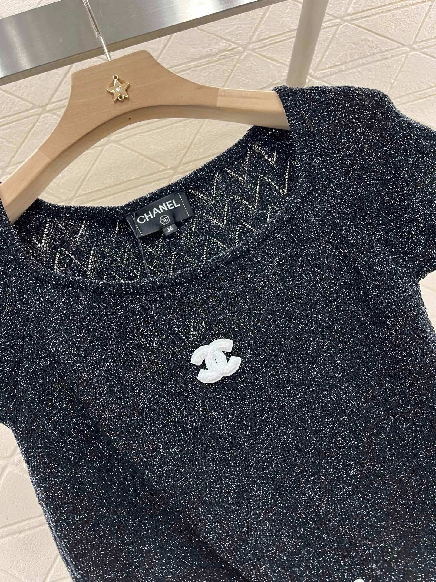 25 Spring and Summer New Wave Knitted Short Sleeve